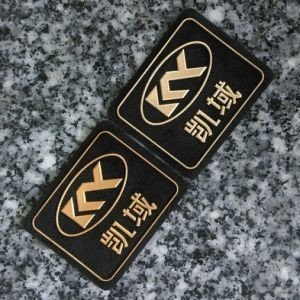 Stampi di gomma in rilievo personalizzati Marchio di fabbrica Pressione regolabile