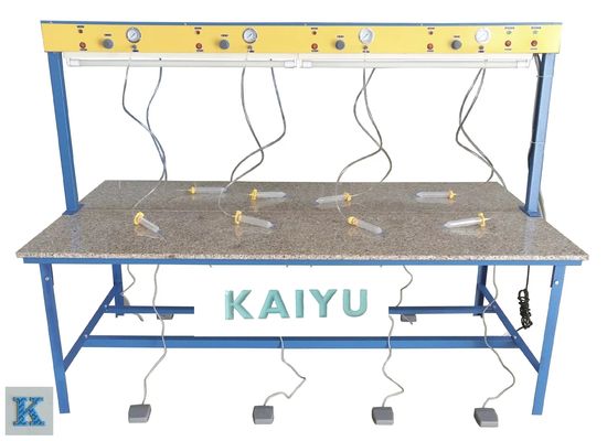 Un buon prezzo. Tavola di distribuzione della colla di silicone pneumatica in linea