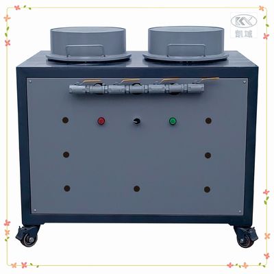 Un buon prezzo. Produzione di etichette in silicone ad alta capacità con cabina a vuoto a doppia testa e macchina erogatrice PVC in linea